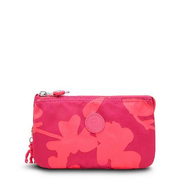 Kipling Creativity Large Printed Pouch Tassen Roze | NL 1119VR